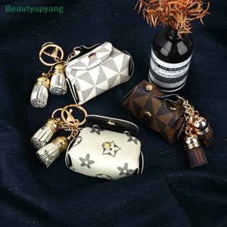 [Beautyupyang] จี้ห้อยกระเป๋า ประดับพู่ ขนาดเล็ก สําหรับใส่เหรียญ พวงกุญแจ กระเป๋าสตางค์ ลิป หูฟัง กระเป๋า 1 ชิ้น