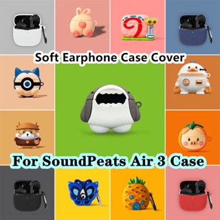 【จ่ายตรง】เคสหูฟัง แบบนิ่ม ลายการ์ตูน สําหรับ SoundPeats Air 3 SoundPeats Air 3