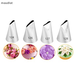 Maud #124 #125 #126 #127 #ชุดหัวฉีดสแตนเลส 128 Rose Petal Pastry EN