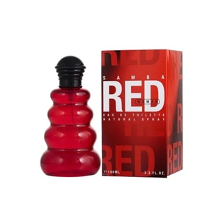 แท้ Samba Red By Perfumers Workshop Eau De Toilette Spray For Women 3.4 Oz / 100 Ml.