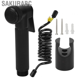 Sakurabc Bathroom Bidet Sprayer Set Stainless Steel Handheld Kit for Feminine Wash