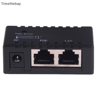 Timehebay หัวฉีด POE 12V - 48V EN สําหรับกล้อง IP VoIP