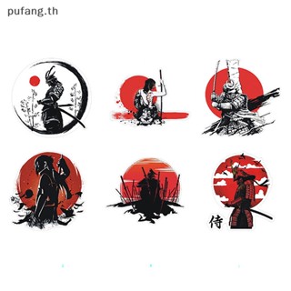 Pufang JAPAN สติกเกอร์ไวนิล ลายนักรบซามูไร สําหรับติดตกแต่งรถยนต์ รถบรรทุก รถจักรยานยนต์