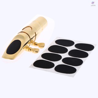 [พร้อมส่ง] แผ่นแปะปากเป่า 0.3 มม. สําหรับแซกโซโฟน Alto Tenor Sax 8 ชิ้น