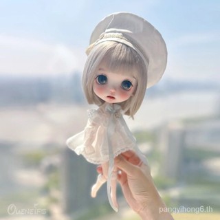 【พร้อมส่ง】ใหม่ ตุ๊กตาเรซิ่น 1/6 Plus BJD Piupiu Head Collocation HuHu W28M