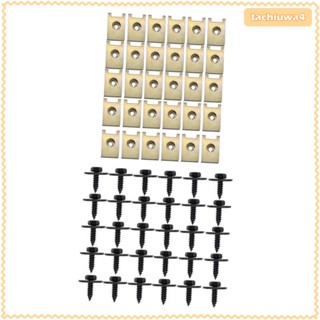 [Tachiuwa] สกรูหกเหลี่ยม J98+J260 คลิปโลหะ 1er 20pc J260 20pc J98