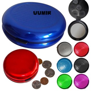 UUMIR  กล่องเก็บเหรียญ อลูมิเนียมอัลลอยด์ พลาสติก ดอลลาร์ USD กล่องเก็บเหรียญ