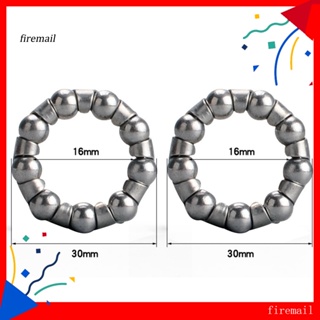 [FM] ชุดถ้วยคอจักรยาน แบบลูกปัด ทนทาน ใช้งานได้นาน สําหรับรถจักรยานแบบพับ 2 ชิ้น