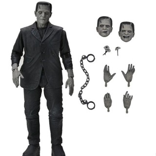 ฟิกเกอร์ Neca Frankenstein Frankenstein ขนาด 23 ซม. สีดํา สีขาว