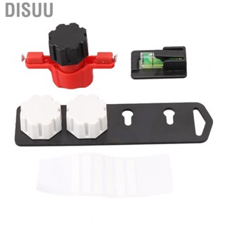 Disuu Picture Hanging  Hole and Leveling Kit  Durable Easy To Use High Accuracy Keyhole Slot Marking Tool Set Precise Drilling Portable for Frame Mural