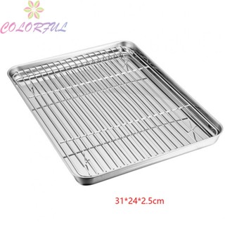 【COLORFUL】Grill Rack Brand New Cookie Cooling Rack Cooling Rack Rack Set BBQ Tools