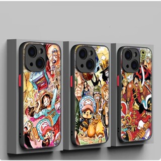 เคสโทรศัพท์มือถือแบบนิ่ม ลายลูฟี่ One Piece P248 สําหรับ iPhone 12 13 Plus 14 Pro Max