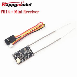 Happymodel Fli14 + 14CH ตัวรับส่งสัญญาณ ขนาดเล็ก สําหรับ Flysky AFHDS-2A w PA OSD RSSI Output for FS-i6 FS-i10 Turnigy I6S