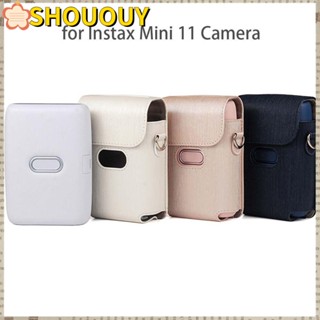 SHOUOUY เคสกระเป๋าใส่กล้อง กันกระแทก สําหรับ Instax Mini