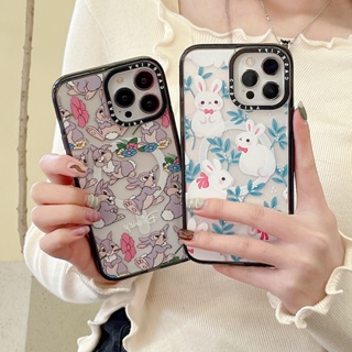 Casetify เคสโทรศัพท์มือถืออะคริลิคแข็ง แบบใส ลายกระต่ายดิสนีย์ สําหรับ iPhone 14 13 12 11 Pro Max Plus