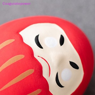 จี้ตุ๊กตาเซรามิค รูป Daruma นําโชค สไตล์ญี่ปุ่น สําหรับตกแต่งบ้าน ของขวัญ