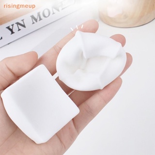 [risingmeup] Fidgeg ลูกบอลโฟมบีบ TPR สีขาว บรรเทาความเครียด สําหรับเด็ก และผู้ใหญ่