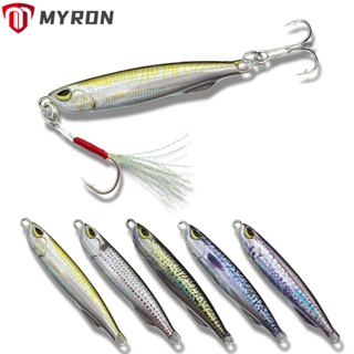 Myron เหยื่อตกปลาโลหะ 20 กรัม 40 กรัม สไตล์สเปน|Jigging Wobbler เหยื่อว่ายน้ําจม