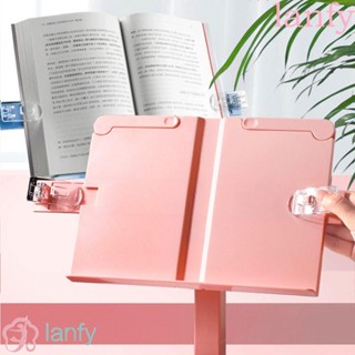 LANFY ชั้นวางหนังสือ น้ําหนักเบา สําหรับอ่านหนังสือ ใช้ในออฟฟิศ