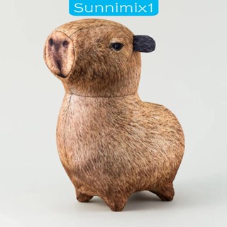 [Sunnimix1] ตุ๊กตานุ่ม รูปการ์ตูน Capybara น่ารัก ขนาด 20 ซม. สําหรับตกแต่งบ้าน เก็บสะสม