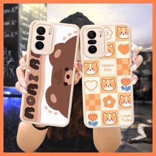 เคสโทรศัพท์มือถือหนังแกะ สําหรับ Redmi K40 K40 Pro Poco F3 Xiaomi 11i 11X 11X Pro