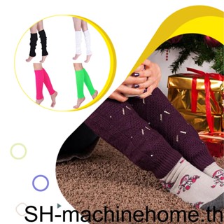 เครื่องทําความอุ่นขา 90s หลากสี เป็นมิตรกับผิวหนัง สีดํา สไตล์เรโทร 2 แพ็ค ต่อล็อต