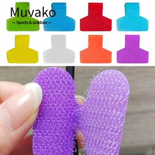 MUVAKO ที่ม้วนเก็บสายไฟ สายไนล่อน อุปกรณ์เสริม สําหรับจัดระเบียบ 10 ชิ้น