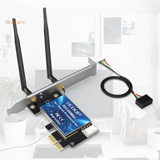 {พร้อมส่ง} อะแดปเตอร์การ์ดเครือข่าย WiFi 2.4GHz 5GHz ดูอัลแบนด์ บลูทูธ 4.0 [Bellare.th]