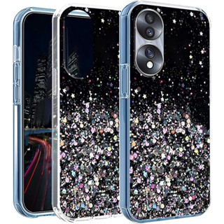 เคสโทรศัพท์ซิลิโคน TPU แบบนิ่ม ประดับเลื่อมคริสตัล และกลิตเตอร์ หรูหรา สําหรับ vivo X60 X50 S1 Pro X60Pro X50Pro S1Pro