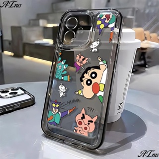 เคสโทรศัพท์มือถือนิ่ม กันกระแทก ลายการ์ตูนชินจัง สําหรับ iPhone 12 8p 1311 14Promax 7 YUWQ