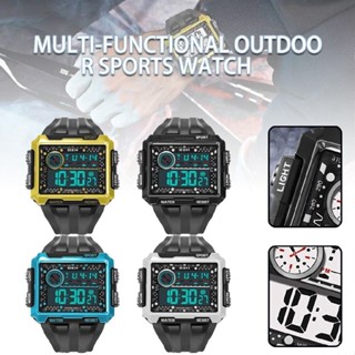 New Men Military Watch LED Screen Backlight Digital Waterproof Sport Watch