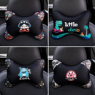 Automotive Headrest Neck Pillow Pillow Cute Cartoon Car Pillow Seat Car Interior Fashion Brand Cervical Pillow aDX4