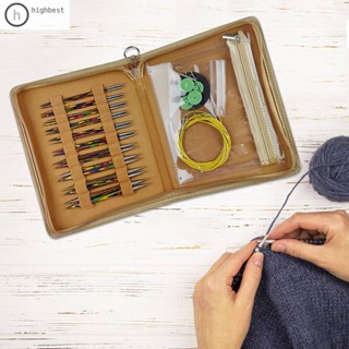 เข็มถักโครเชต์ ผ้าพันคอ ถุงมือ แฮนด์เมด DIY 1 ชุด
