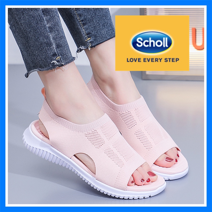 scholl รองเท้าสตรี รองเท้าลำลองสไตล์เกาหลี รองเท้าสตรี รองเท้าสตรี รองเท้าสตรี