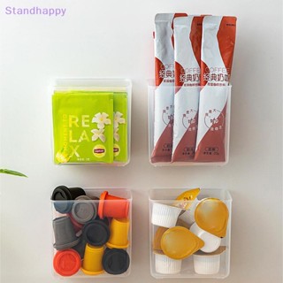 Standhappy กล่องพลาสติกใส กันน้ํา กันฝุ่น สําหรับใส่ปากกา เครื่องเขียน 1 2 3 4 ชิ้น