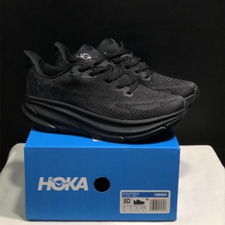 Hoka One One Clifton 9 รองเท้าวิ่ง น้ําหนักเบา ระบายอากาศ สําหรับผู้ชาย และผู้หญิง ไซซ์ 36-45 AB5L