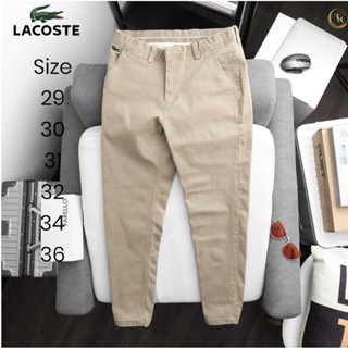 📢ใหม่🧨 【New】กางเกงสำหรับผู้ชาย🐊Chinos pants hi quality ทรงสวย ใส่สบาย (ขนาดระบุในภาพ)