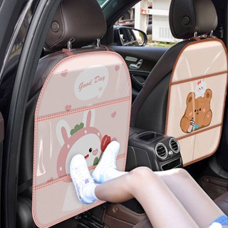 Vehicle Seat Protector Universal Rear Seat Back Anti-Dirty Protective Pad Childrens Car Rear Seat Protective Pad Wear Resistant Pad lAxa