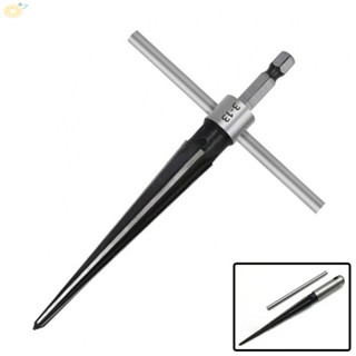 【VARSTR】Hand Held Reamer 45# Steel Steel Reamers T Handle Hand Tools Tapered Reamer