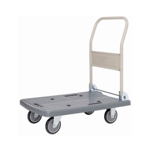 JUMBO รถเข็นพื้นพลาสติกชั้นเดียว มือจับข้างเดียวพับได้ รุ่น GP-210J รับน้ำหนัก 250 กก.