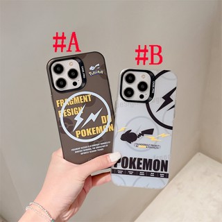 เคสแข็ง เคสไอโฟน iPhone 14 Pro Max iPhone 13 Pro Max iPhone 12 Pro Max iPhone 11 Cute Cartoon โปเกมอน Pokemon ปิกาจู Pikachu Hard Case