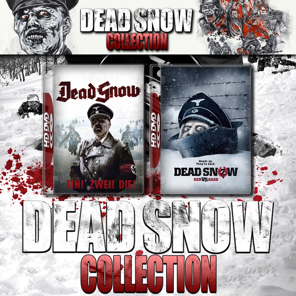 Dead Snow ผีหิมะ กัดกระชากโหด ภาค 1-2 (2009,2014) DVD มาสเตอร์ภาค 1 พากย์ไทย ไม่มีบรรยาย❌ภาค 2 ไม่มีพากย์ไทยมีบรรยายไทย❌