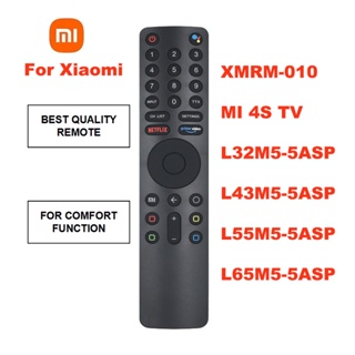 ใหม่ รีโมตคอนโทรล XMRM-10 สําหรับ MI TV 4s 4k Xiaomi MI TV L32M5-5ASP XMRM-010 L32M5-5ASP L43M5-5ASP L55M5-5ASP L65M5-5ASP