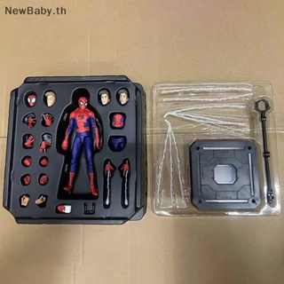 Newbaby ฟิกเกอร์ Spiderman Into the Spider-Verse SV Peter B. โมเดลฟิกเกอร์ Parker Senel Miles Spider Man ข้อต่อขยับได้ ของเล่นสําหรับเด็ก