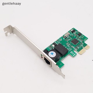 Gent อะแดปเตอร์การ์ดเครือข่ายอีเธอร์เน็ต 1000Mbps PCI Express PCI-E 10 100 1000M RJ-45 RJ45 LAN