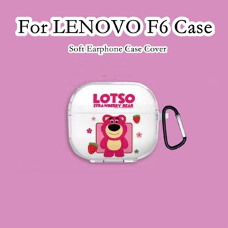 【Trend Front】เคสหูฟัง แบบนิ่ม ลายการ์ตูนดิสนีย์ สําหรับ LENOVO F6 F6