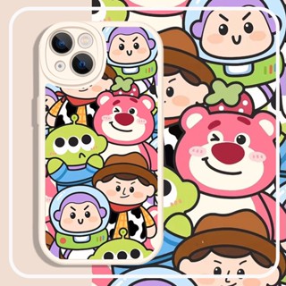 เคสโทรศัพท์มือถือแบบนิ่ม กันกระแทก ลายการ์ตูนหมีน้อยน่ารัก สําหรับ Oppo A5s A15 A16e A16k A9 A11x A54 A55 A77 A73 A92s A93 A95 F9 F11 F12 F17PRO