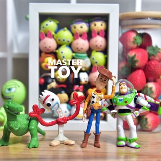 [ลดราคา] ตุ๊กตา Toy Story Buzz Lightyear Woody Fork สี่ชิ้น สําหรับตกแต่ง