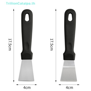 Trillioncatalpa พลั่วสเตนเลส สําหรับทําความสะอาดตู้เย็น