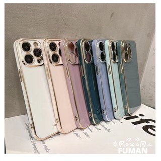 เคสโทรศัพท์มือถือ TPU แบบนิ่ม สีพื้น เคลือบเงา เรียบง่าย สําหรับ Redmi 12C Redmi A1 Plus Note 12 Pro 4G 5G